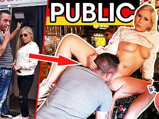 Dates66.Com Public: German Teenie Slut Fucked In Bar free video