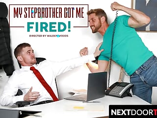 Naughty Stepbro Flip Fucks Hunk In Office - Nextdoortaboo free video