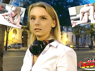 German Scout - Cute Teen Candy Talk To Fuck At Model Job free video