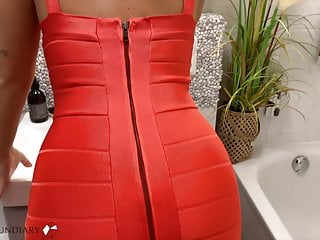 Sex In Tight Bodycon Dress Compilation, Projectsexdiary free video