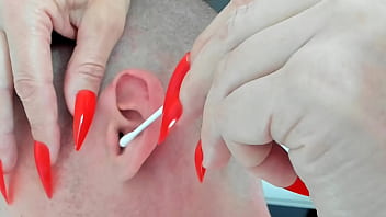 Mature Cougar Femdommassage Long Nails Asmr Taboo free video