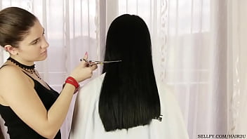 Girl Has Her Hair Cut As Punishment For Using Her Sister's Hairbrush free video