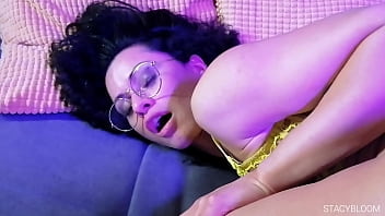 Boy Hard Rough Fuck Busty Girl And Cum On Big Ass Pov In Neon Home free video