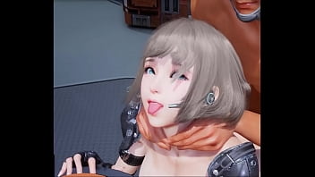 3D Hentai Sexy Boosty Teen Blowjob, Anal Sex With Ahegao Face Uncensored free video
