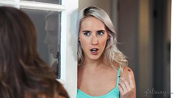 Squirting Right To My Step Mom's Mature Friend! - Abigail Mac, Cadence Lux free video