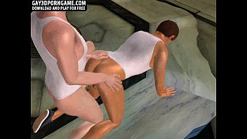 Horny 3D Cartoon Hunk Getting Fucked Hard Anally free video