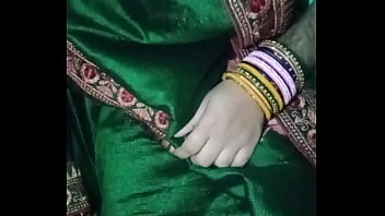 Indian Gay Crossdresser Gaurisissy Wearing The Green Saree Xxx And Feeling Sexy free video