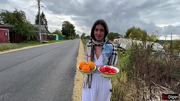 I Asked Farmer Girl To Show How She Grows Juicy Fruits And Vegetables… free video