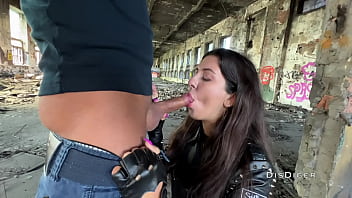 A Walk Through An Abandoned Factory Ended With A Hard Fuck For A Rock Girl free video