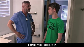 Doctor Step Dad Teaching His Virgin Twink Step Son How To Explore And Fuck In Bathroom free video