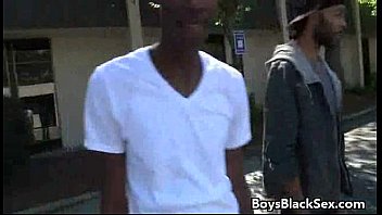 Blacks On Boys - Interracial Gay Hardcore Baeback Fuck Video 22