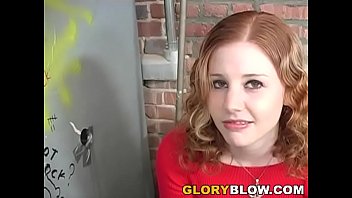Redhead Cherry Poppens Plays With Bbc - Gloryhole free video