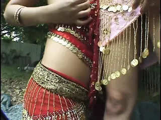 Wild Bellydancers With Great Tits Do Scissoring With Toy free video