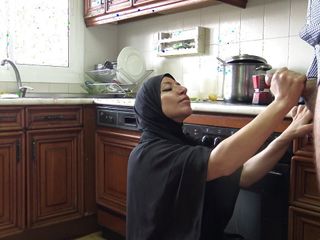Algerian Beurette Invites Boys To Her Apartment In Marseille And Sucks Them Off In Her Kitchen free video