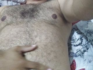 Young Fat Bear Shows His Body And Masturbates free video