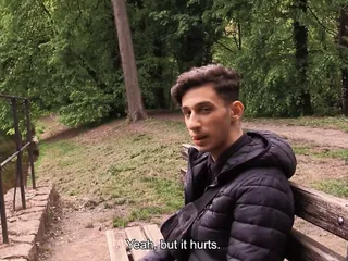 His Girlfriend Cucked Him So Cute Amateur Boy Tries Dick - Czech Hunter free video