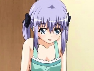 Shy Anime Doll In Apron Jumping Craving Dick In Bed free video